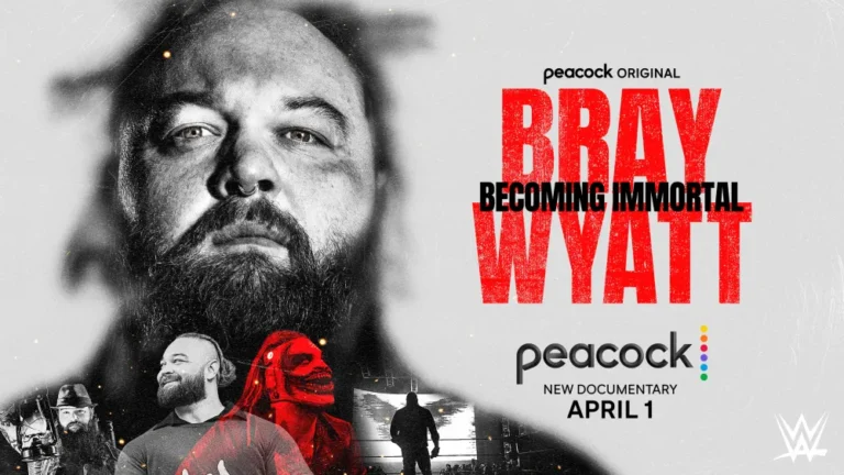 A photo of the Bray Wyatt Documentary "Becoming Immortal."
