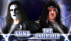 A photo of The Undertaker and Sting.