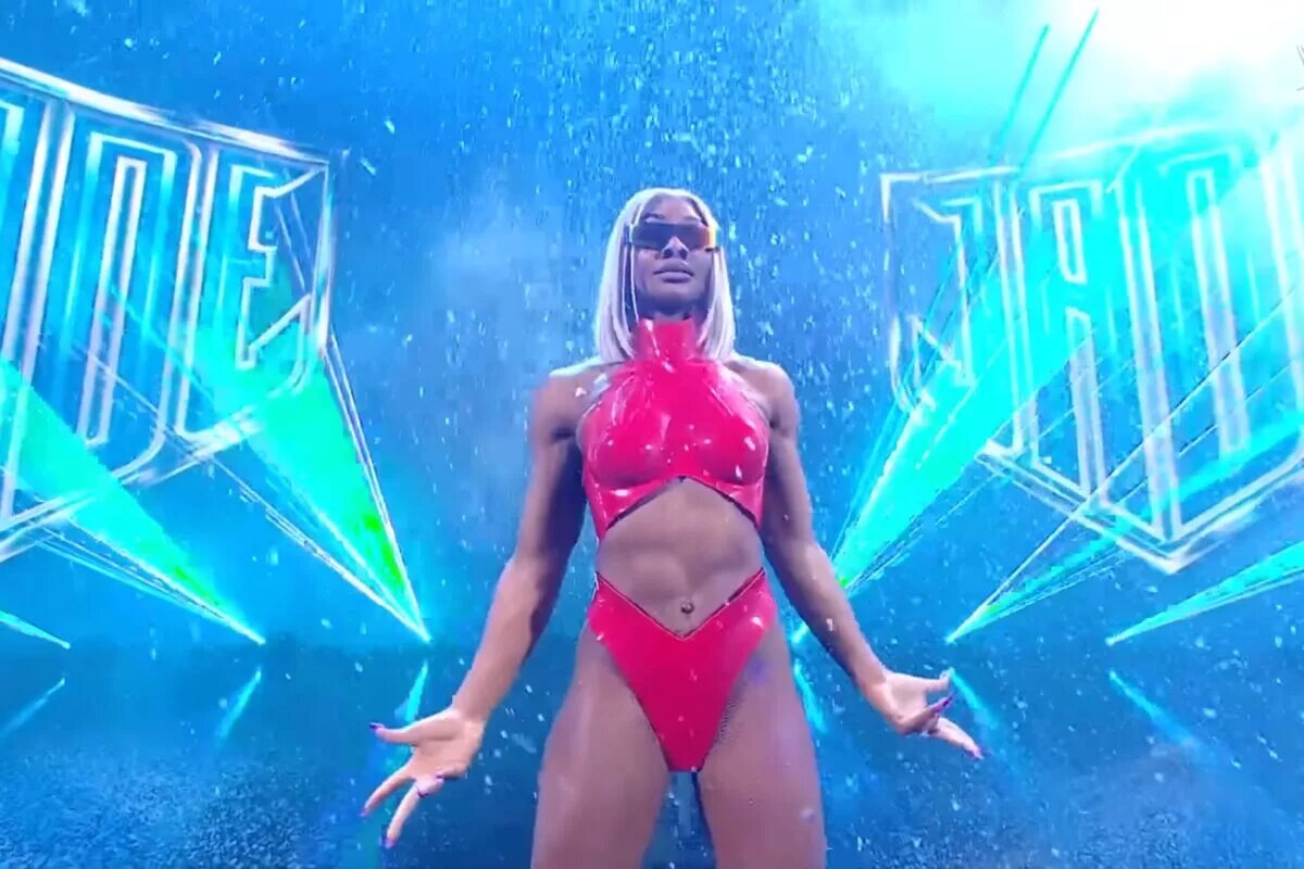 A photo of Jade Cargill on WWE SmackDown.