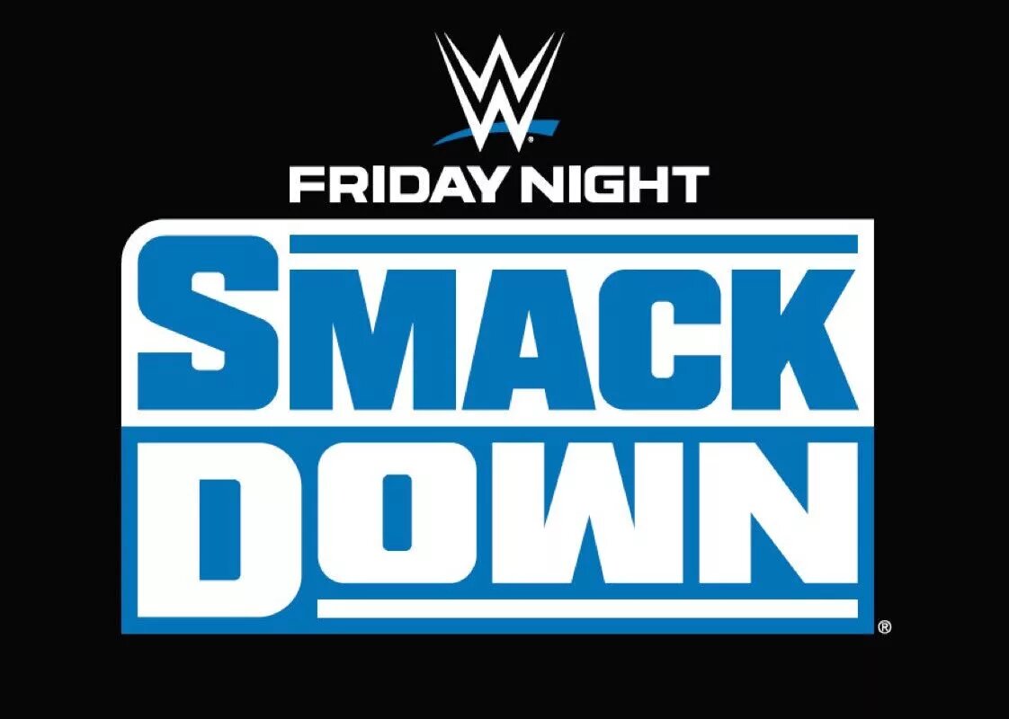 A photo of the official WWE SmackDown logo.