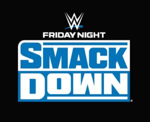 A photo of the official WWE SmackDown logo.