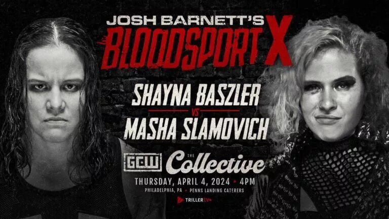 A photo of GCW The Collective Bloodsport, an indy event set for WWE WrestleMania Weekend.