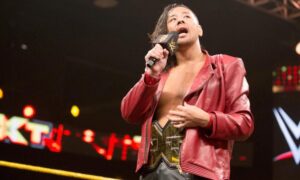 A photo of WWE Draft eligible superstar Shinsuke Nakamura on WWE NXT.