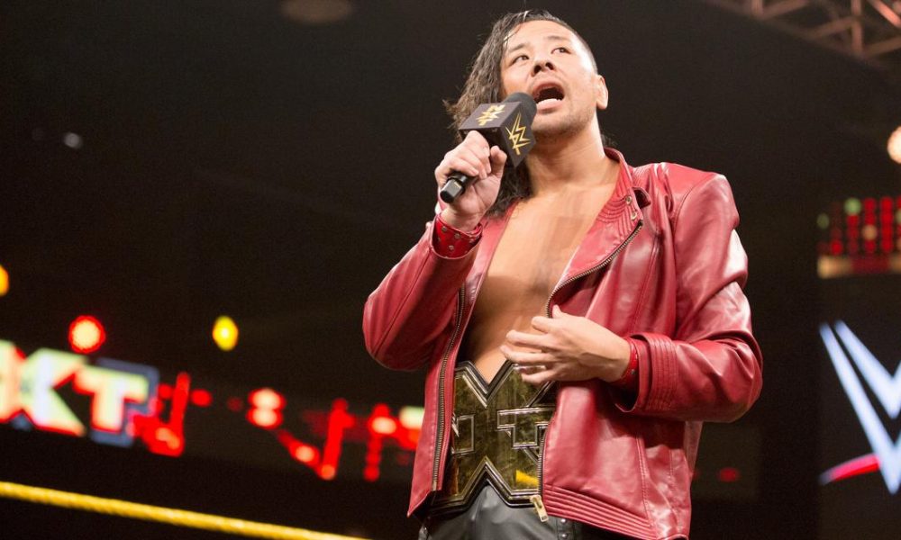 A photo of WWE Draft eligible superstar Shinsuke Nakamura on WWE NXT.