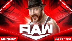 A WWE Raw graphic featuring Sheamus.