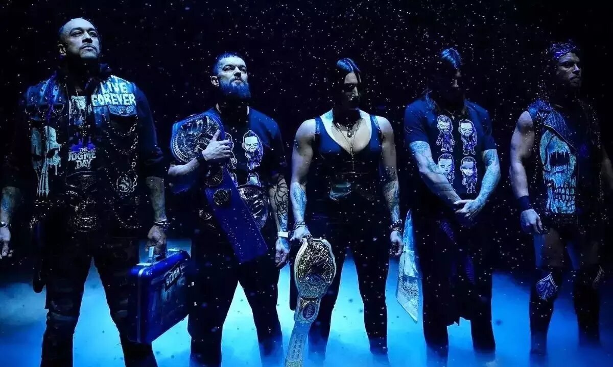 A photo of WWE The Judgment Day.
