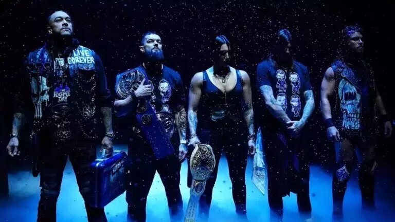 A photo of WWE The Judgment Day.