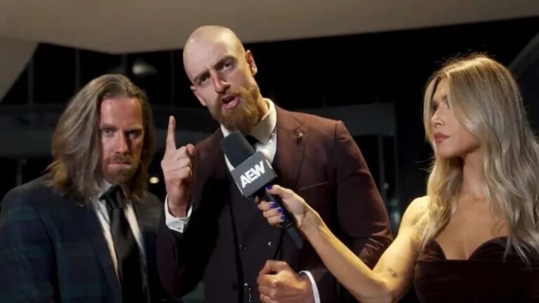 A photo of AEW stars Grizzled Young Veterans.