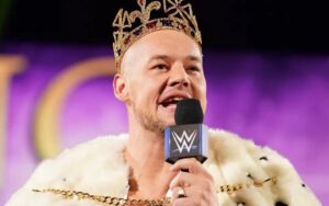 A photo of 2019 WWE King of the Ring Winner Baron Corbin.