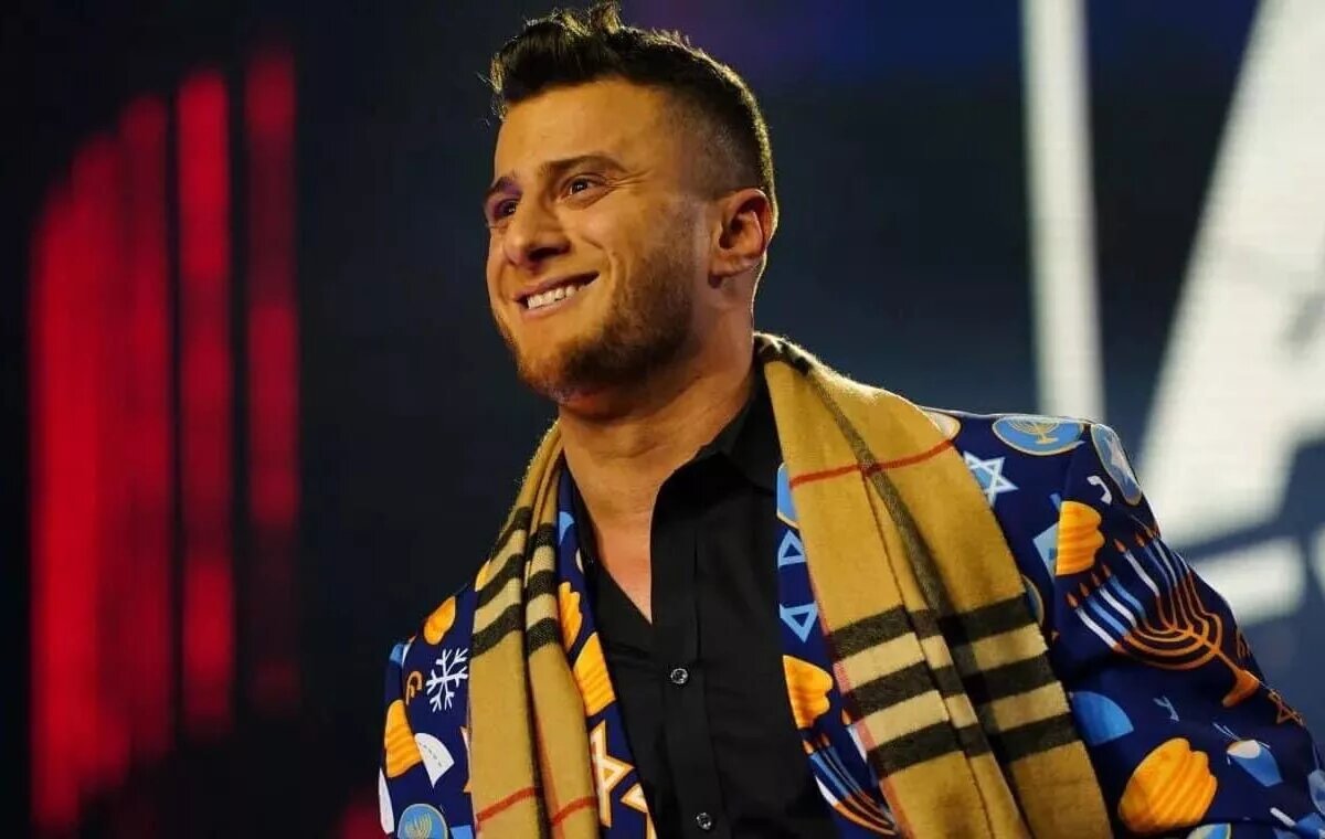 A photo of AEW superstar MJF.