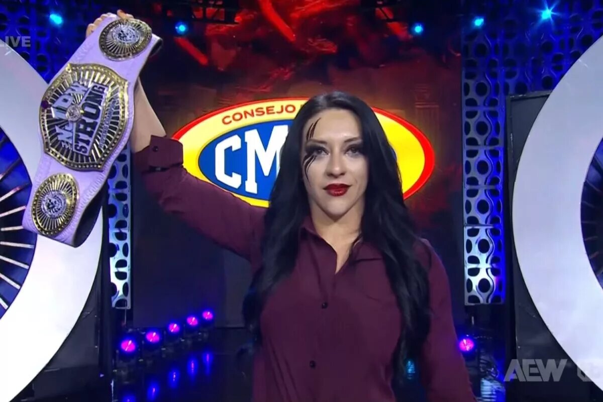A photo of Stephanie Vaquer on AEW Dynamite.
