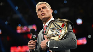 Image of Cody Rhodes with his Undisputed Universal Championship