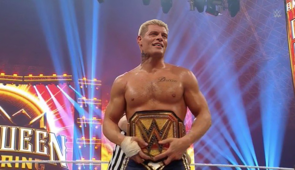 Cody Rhodes at the WWE King and Queen of the Ring PLE