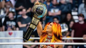 Mercedes Mone after winning the TBS Championship at AEW Double or Nothing