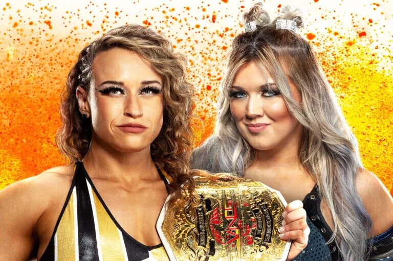 NXT graphic of Jordynne Grace and Stevie Turner