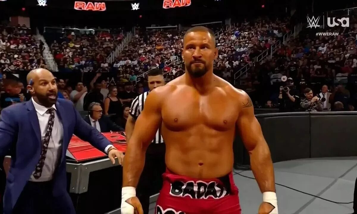 A photo of Bron Breakker on WWE Raw.