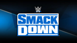 A photo of the WWE SmackDown Logo.