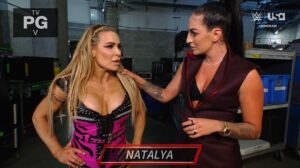A photo of WWE Superstar Natalya on WWE Raw.