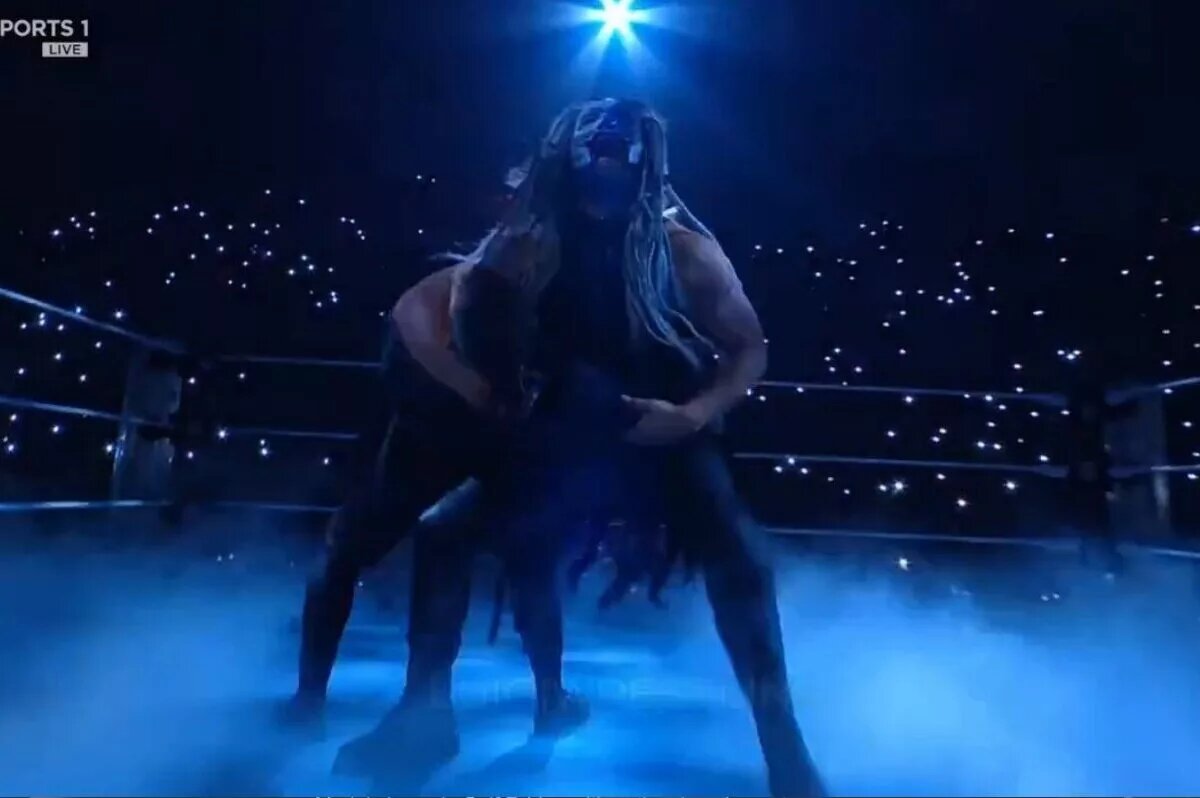 A photo of Uncle Howdy on WWE Raw.