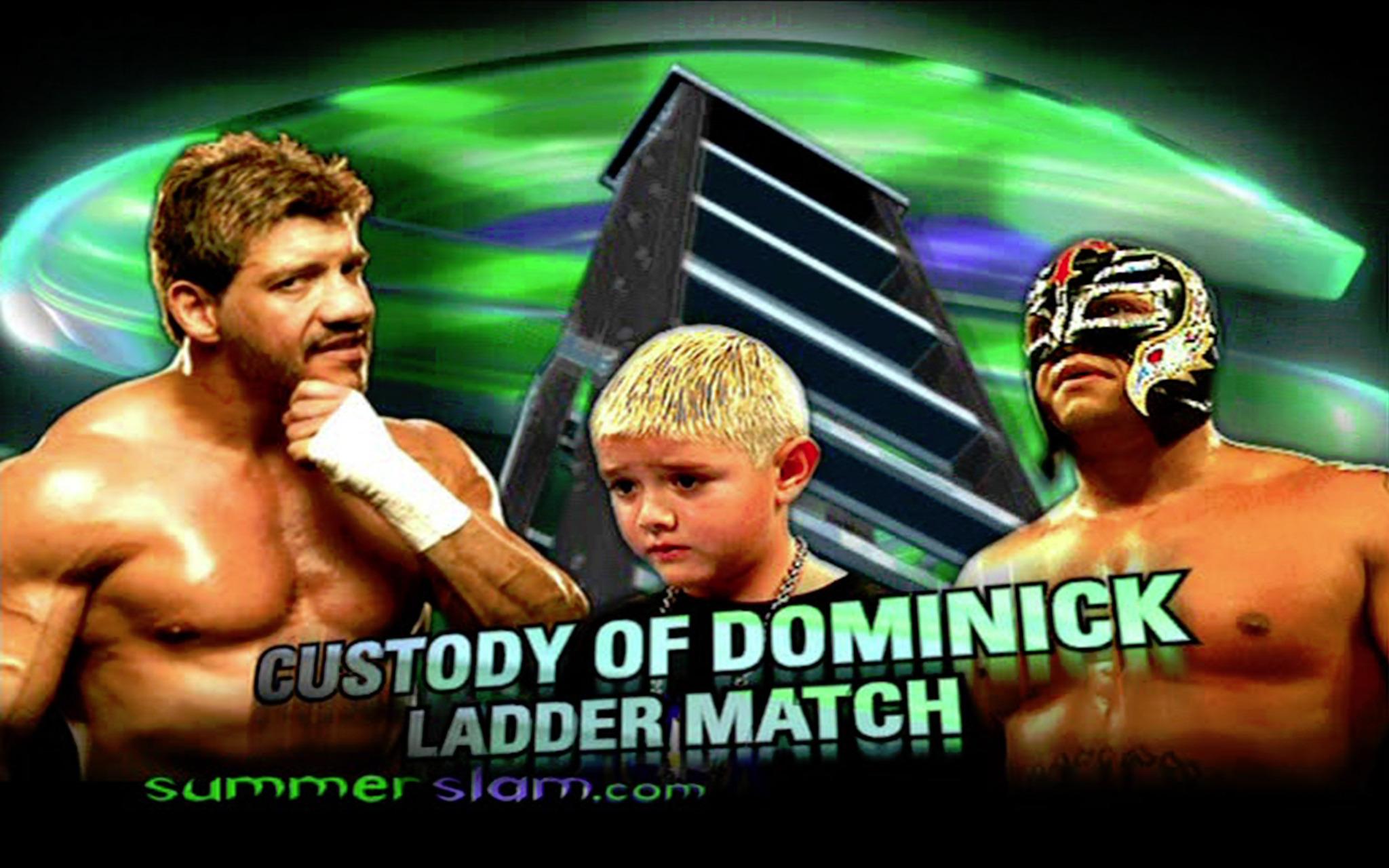 A gimmick match graphic from WWE SummerSlam 2005.