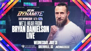 Preview: AEW Dynamite (7/31/24) - Bryan Danielson Speaks