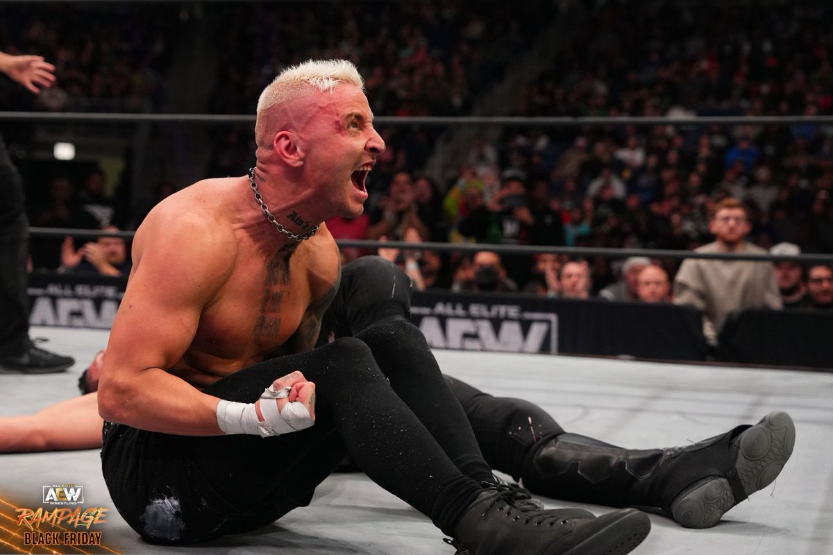 A photo of Darby Allin on AEW Rampage.