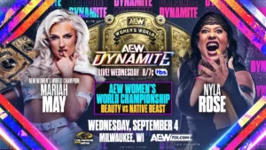 Preview: AEW Dynamite (9/4/24)- Beauty vs. The Beast