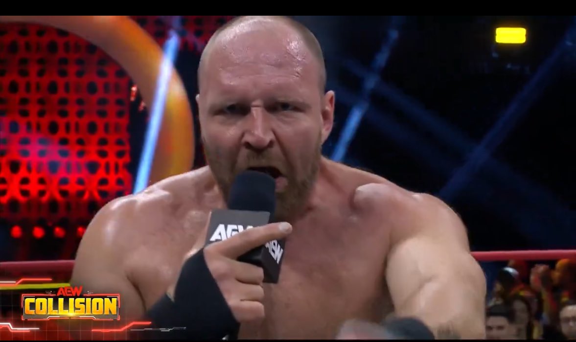 A photo of Jon Moxley from AEW Collision.