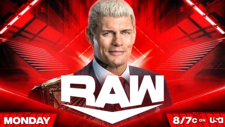 Cody Rhodes Raw graphic as he confronted CM Punk