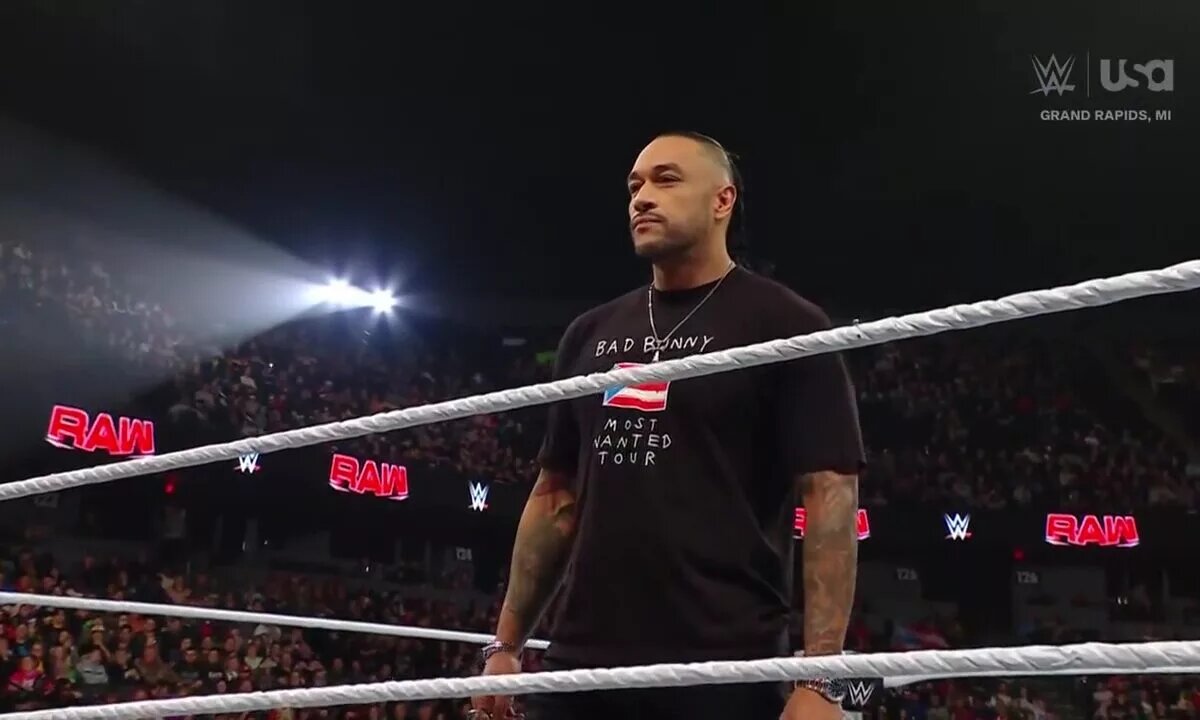 A photo of Damian Priest from WWE Raw.