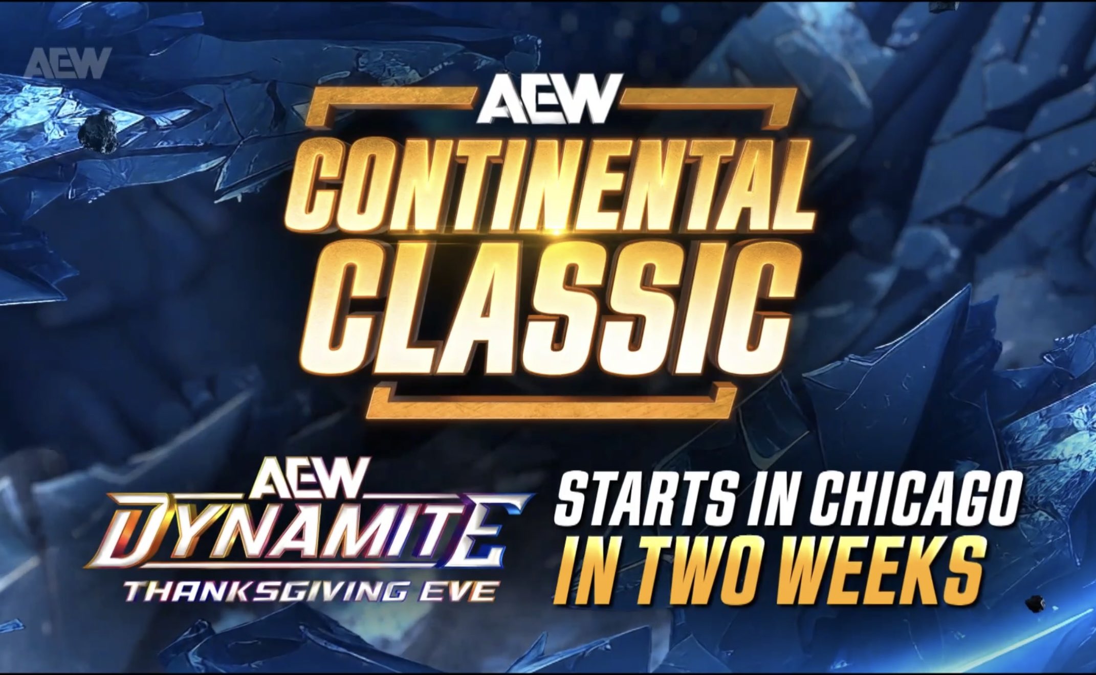 A graphic hyping up the AEW Continental Classic.