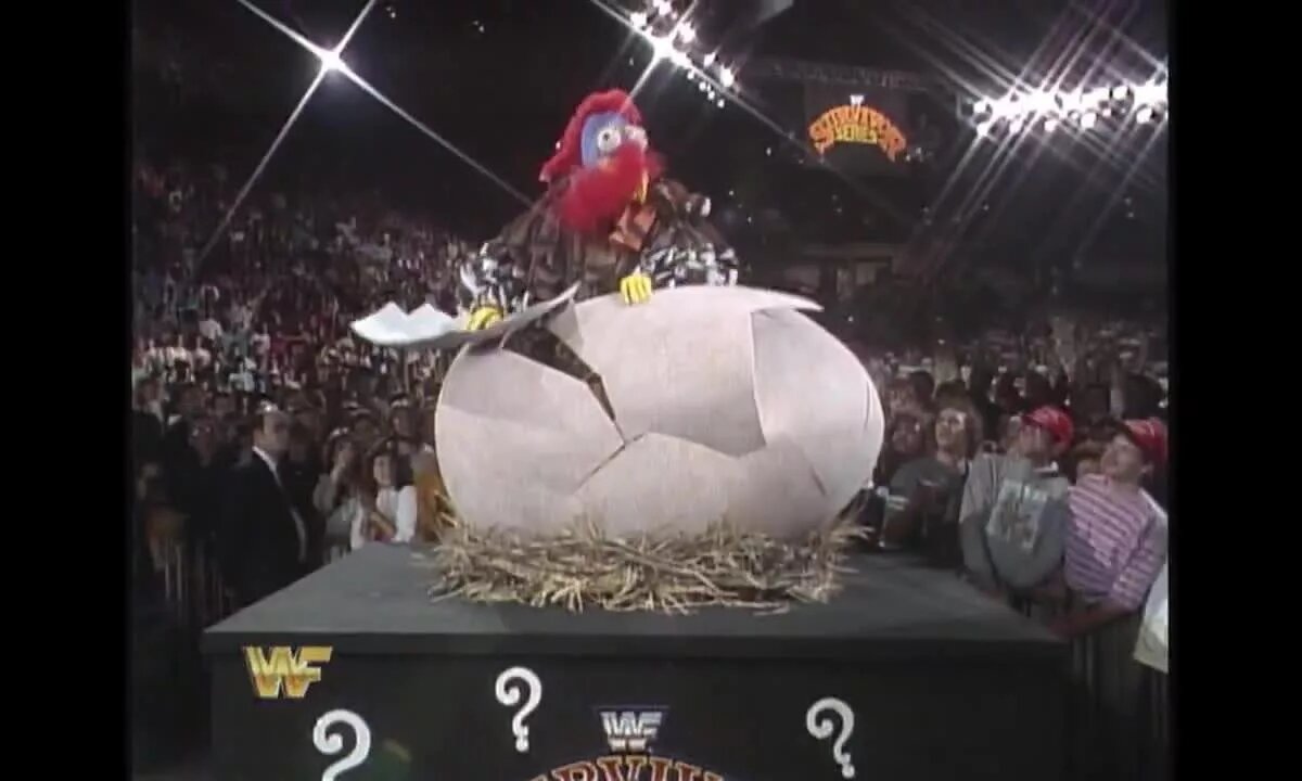 What's In The Egg? A Look Back At Survivor Series Weirdest Idea The Gobbledy Gooker