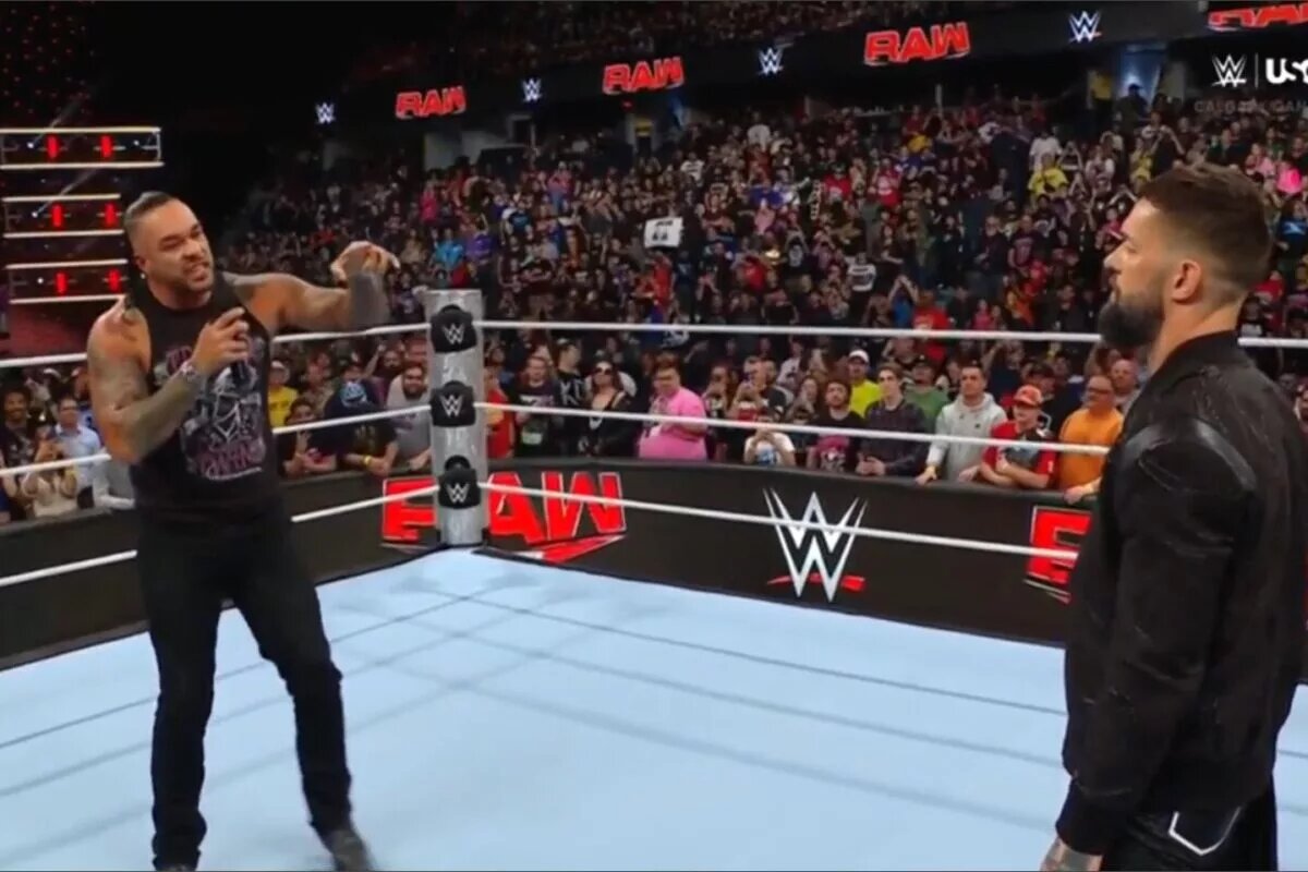 A photo of Finn Balor and Damian Priest from WWE.