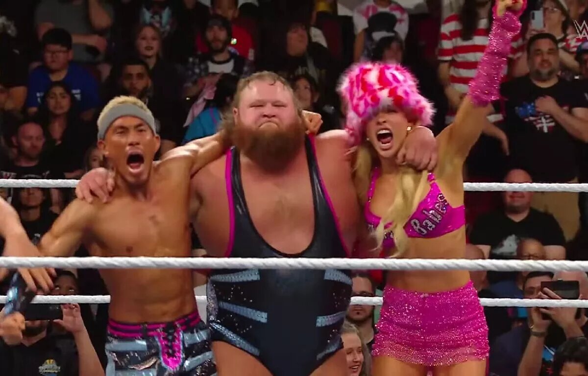 A photo featuring The Alpha Academy from WWE Raw.