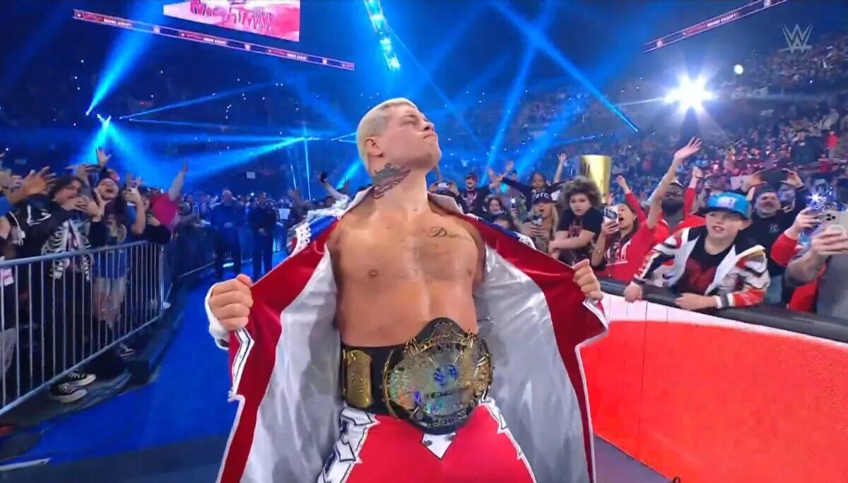 A photo from WWE Saturday Night's Main Event featuring Cody Rhodes.
