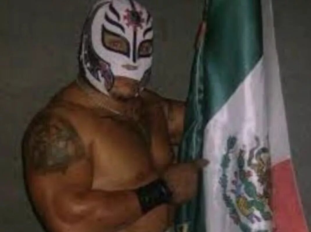A photo of Lucha Libre legend Rey Misterio Sr.