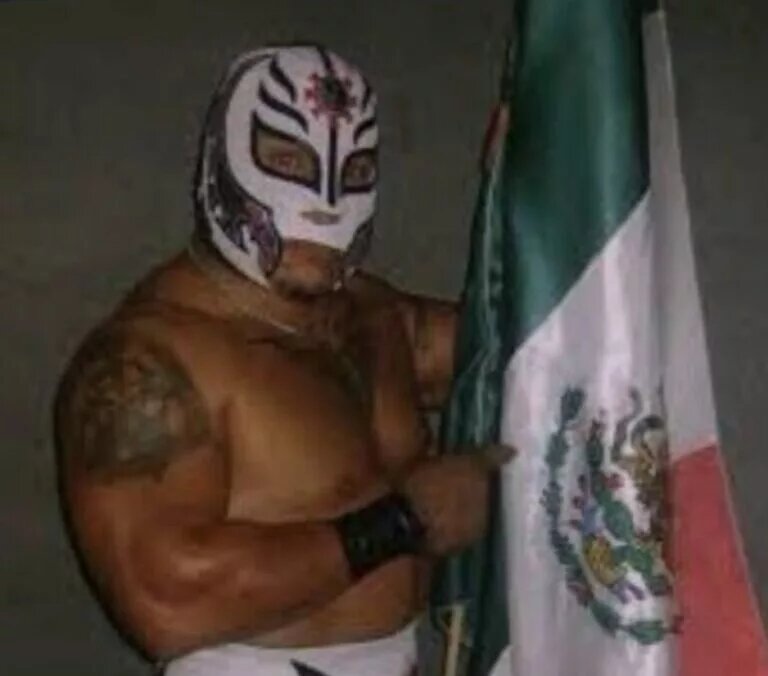 A photo of Lucha Libre legend Rey Misterio Sr.