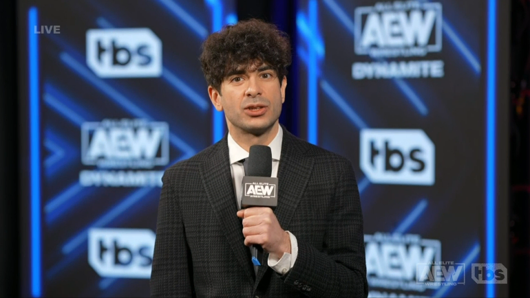 A photo of AEW owner Tony Khan.