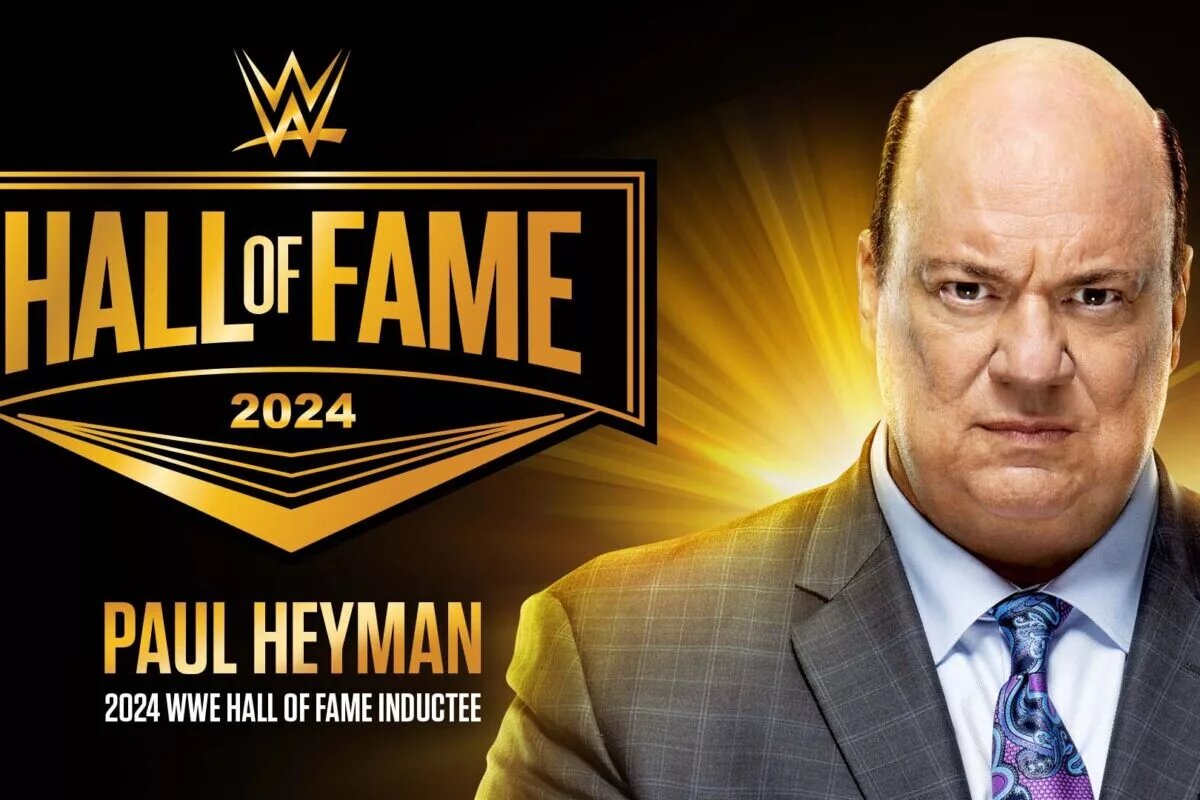 A photo of 2024 WWE Hall of Famer Paul Heyman.