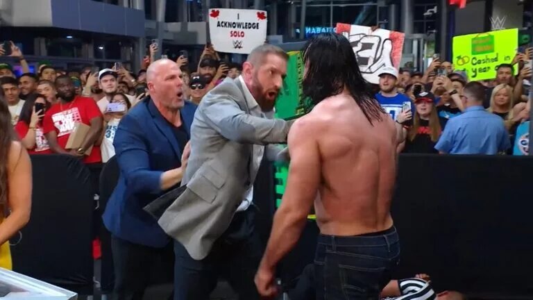 A photo of Wade Barrett in 2024 in WWE.