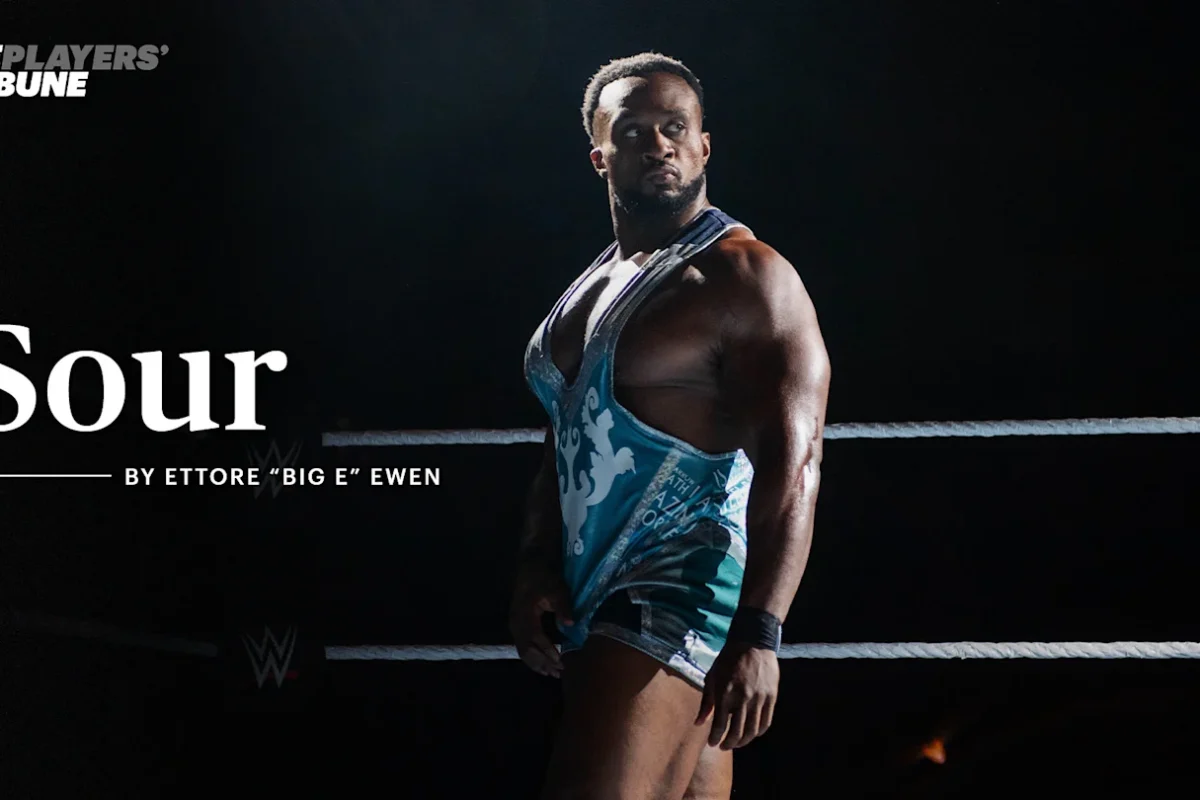 Be Sour: WWE's Big E and Five Lessons In Mental Health Awareness [Image Credit: The Player's Tribune]