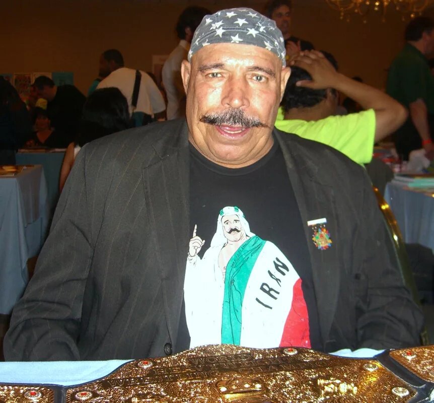 A photo of WWE Hall of Famer, The Iron Sheik.