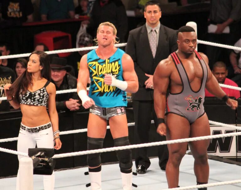 A photo of AJ Lee, a potential surprise entrant in the women's WWE Royal Rumble 2025 match.