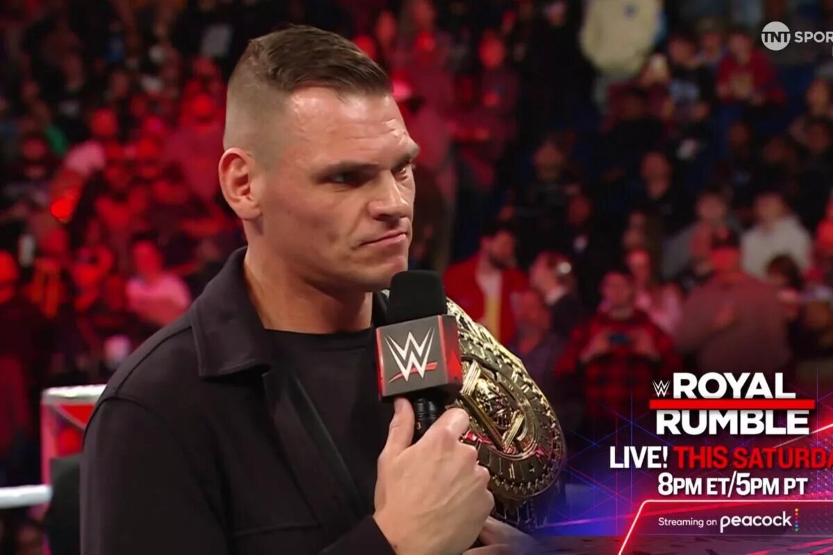 A photo of WWE Royal Rumble Iron Man Gunther.