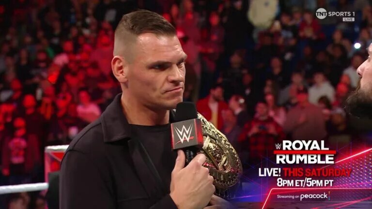 A photo of WWE Royal Rumble Iron Man Gunther.