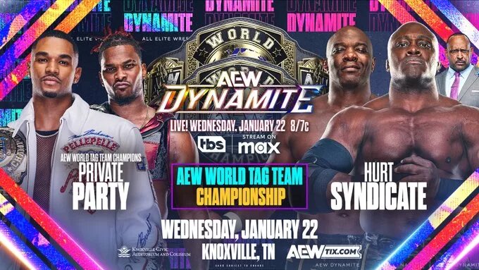 Preview: AEW Dynamite (1/22/25)- Hurt Syndicate Go for Gold