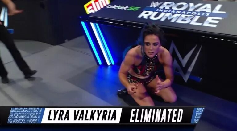 A photo of Lyra Valkria from WWE Royal Rumble 2025.