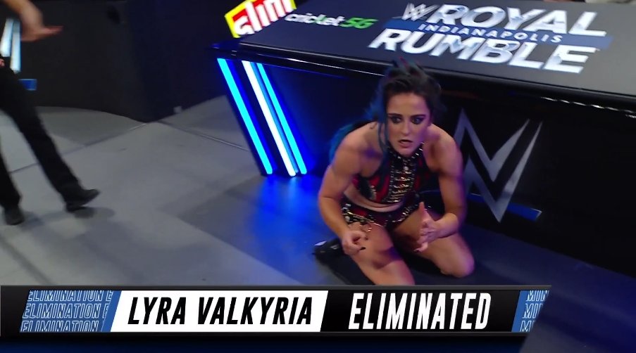 A photo of Lyra Valkria from WWE Royal Rumble 2025.