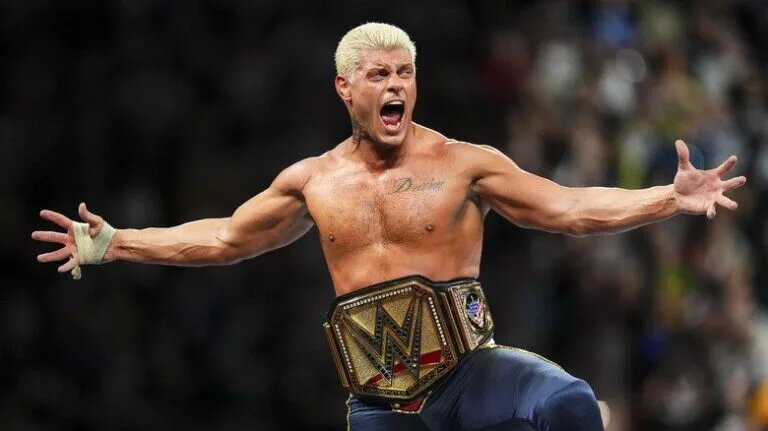 A photo of Undisputed WWE Champion Cody Rhodes.