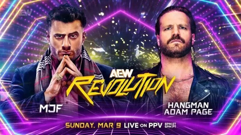 Match Point: Hangman Adam Page vs MJF (AEW Revolution)